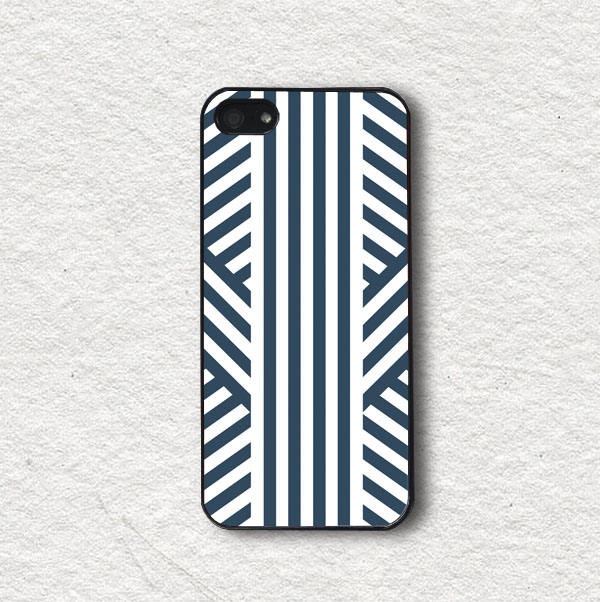 Iphone Case For Iphone 4, Iphone 4s, Iphone 5, Iphone 5s, Iphone Cover, Protecive Iphone Case - Modern Stripes Fashion