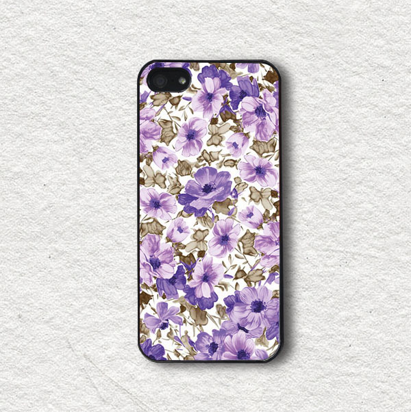 Iphone Case For Iphone 4, Iphone 4s, Iphone 5, Iphone 5s, Iphone Cover, Protecive Iphone Case - Charming Floral Pattern